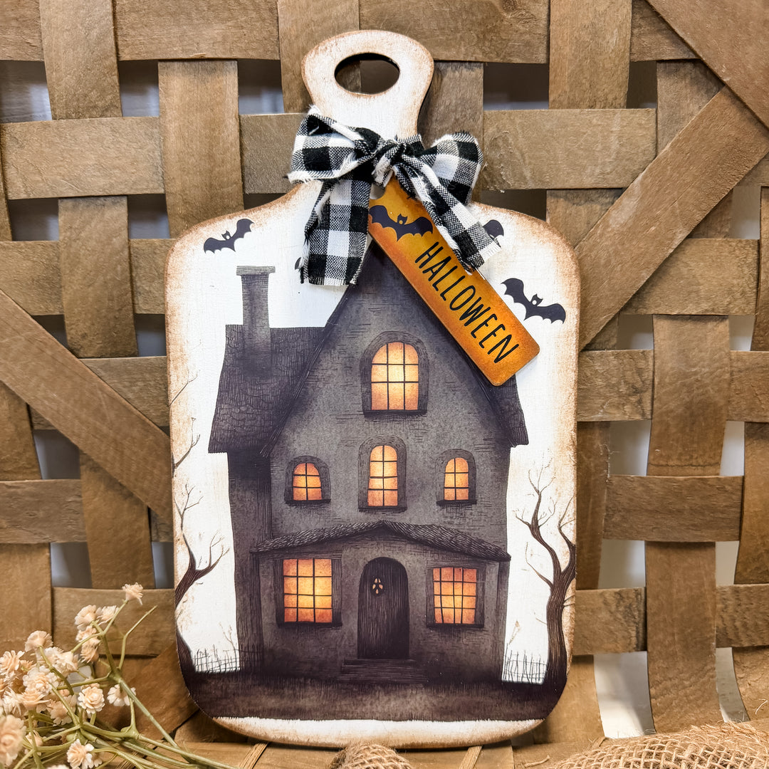Haunted Halloween - Haunted House Rub On Transfers