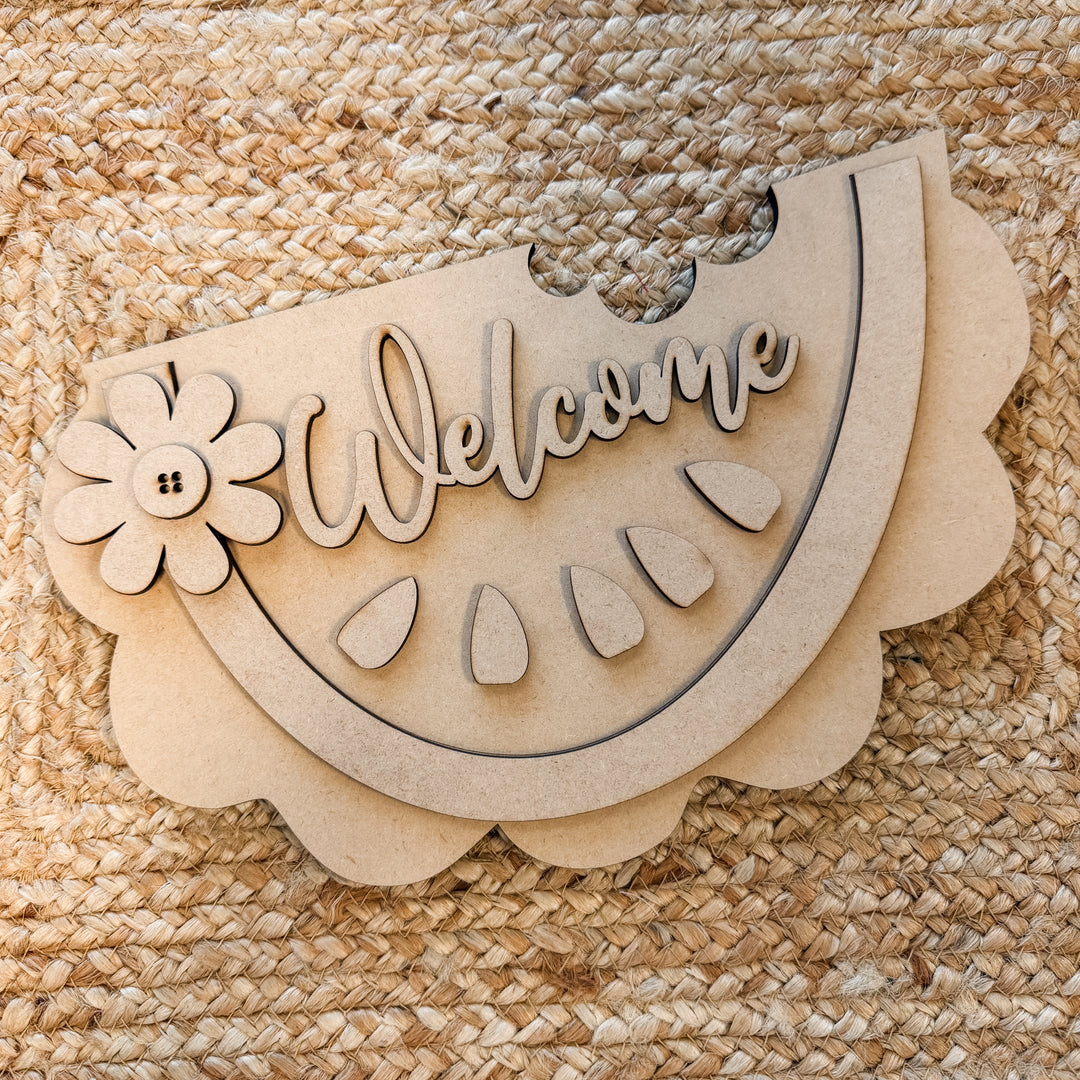 Watermelon Hanger Wood Blank