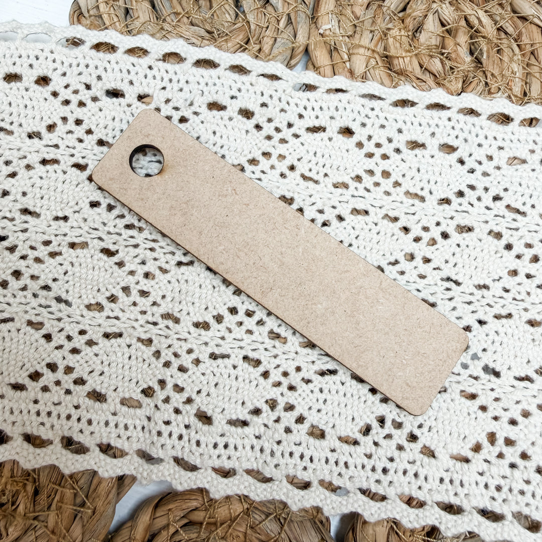 Small Tag Wood Blank - 4