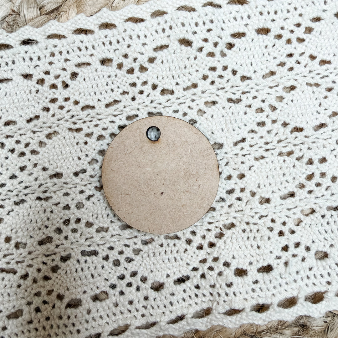 Mini Tag Wood Blank - 3