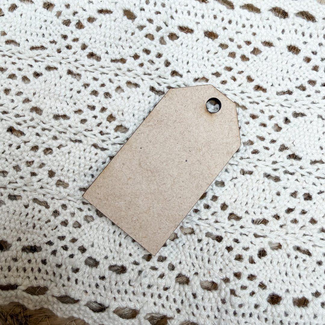 Mini Tag Wood Blank - 2