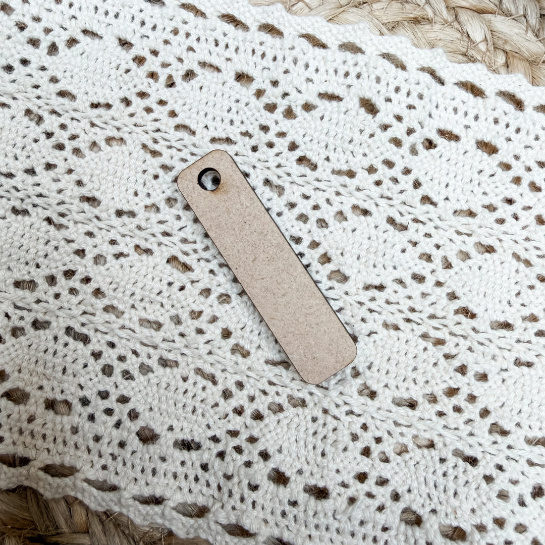 Mini Tag Wood Blank - 5