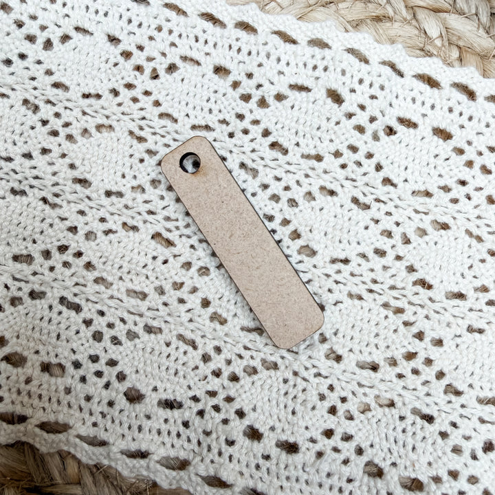 Mini Tag Wood Blank - 5