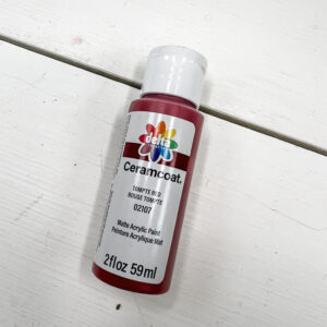 Ceramcoat – Acrylic Paint – 2oz - Tompte Red