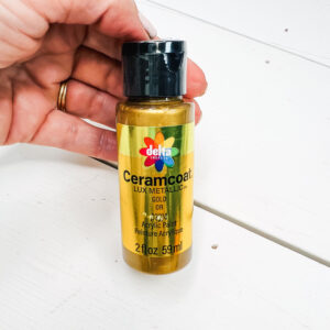 Ceramcoat – Acrylic Paint – 2oz - Lux Metallic Gold