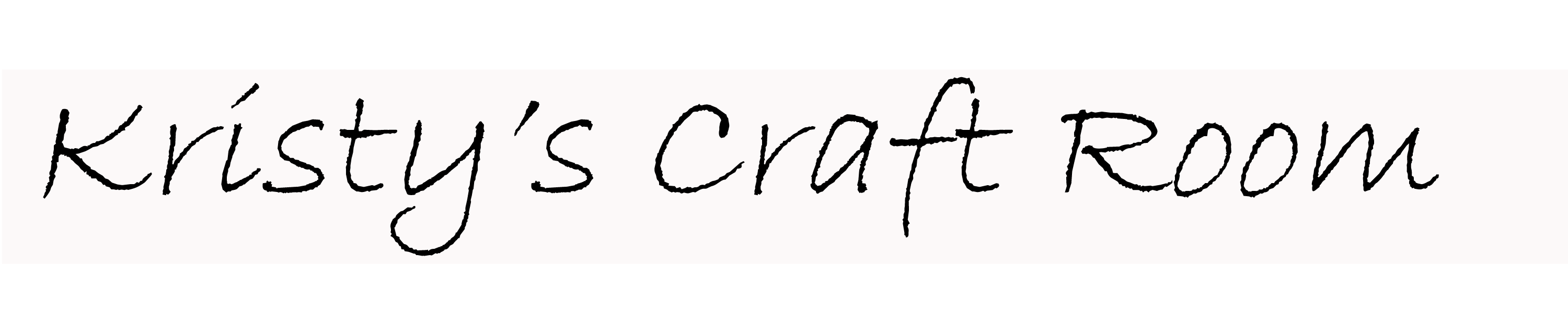 Logo banner 41 – Kristy's Craft Room