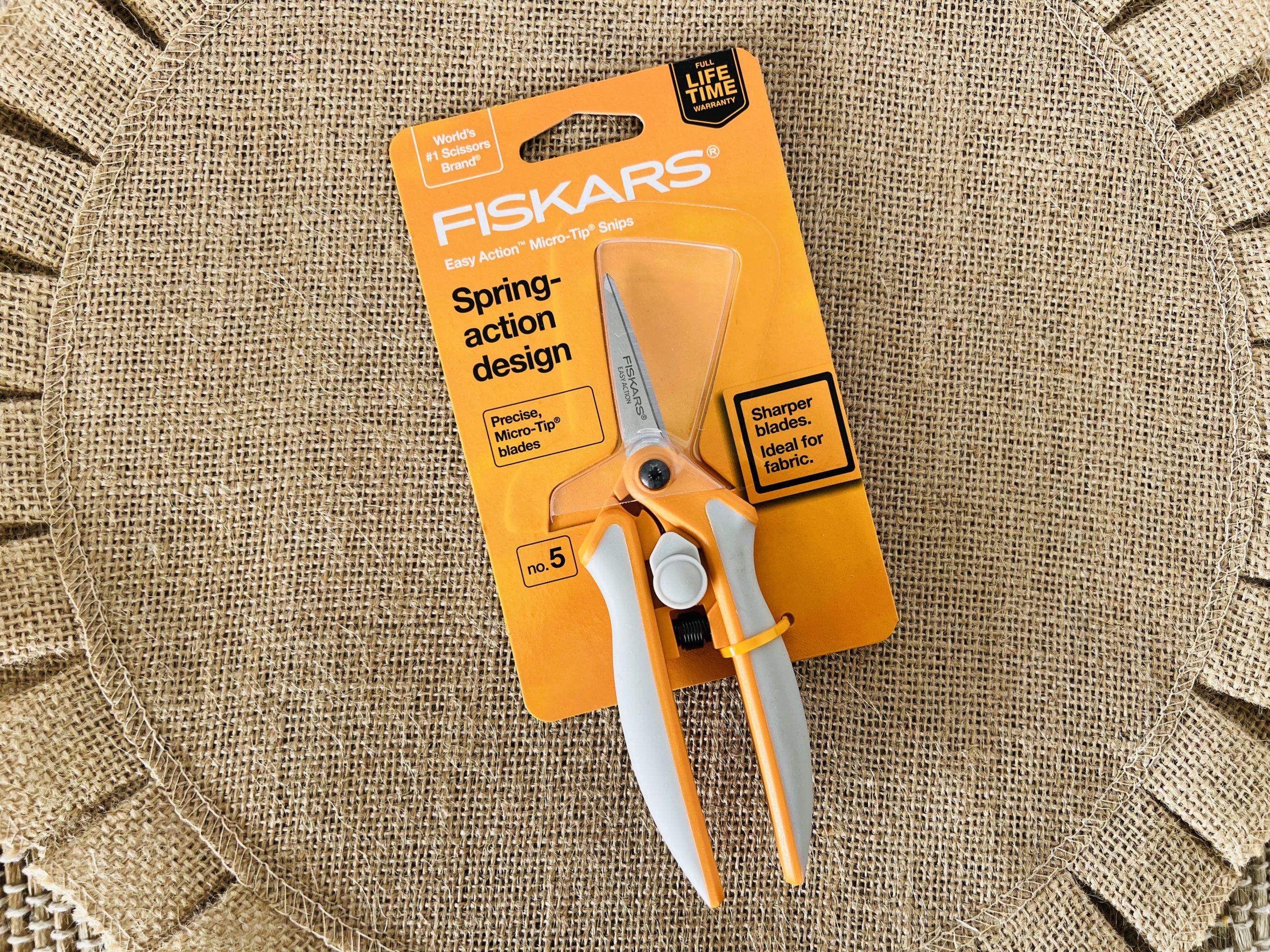 Fiskars Softouch Spring Action Scissors