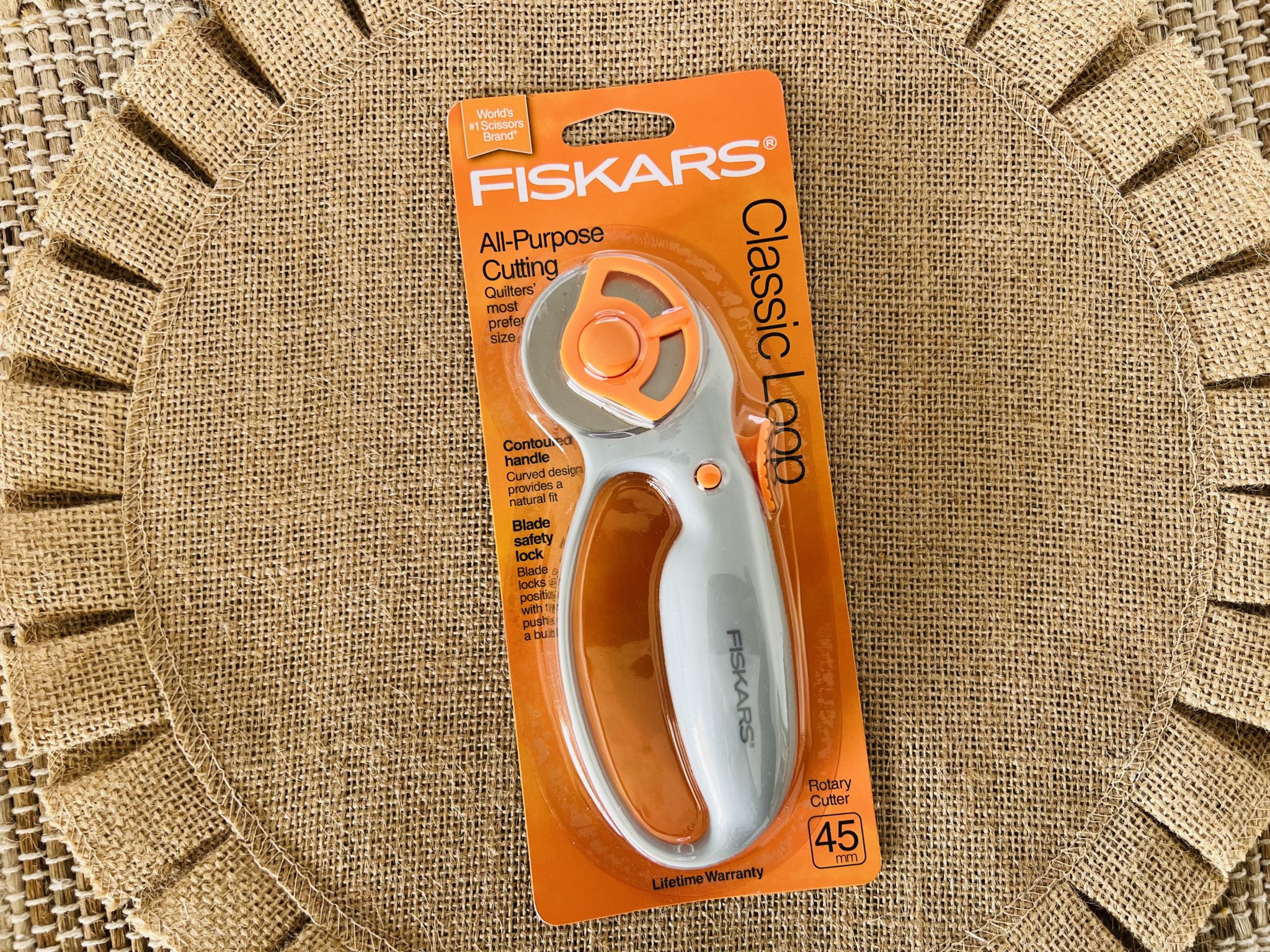 Fiskars Rotary Cutter All Purpose Classic Loop Kristy's Craft Room