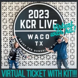 Virtual Ticket with Craft Kits for KCR LIVE 2023