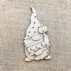S'mores gnome wood cutout for crafting a diy tiered tray
