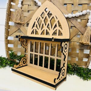 Church Window - for Tiered Tray Sets