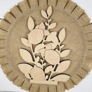 Lemon - Wood Cutout Set for Interchangeable Basket