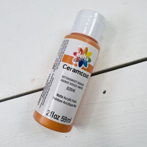 Ceramcoat – Acrylic Paint – 2oz - Bittersweet Orange