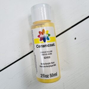 Ceramcoat – Acrylic Paint – 2oz - Crocus Yellow