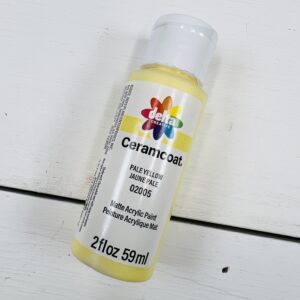 Ceramcoat – Acrylic Paint – 2oz - Pale Yellow