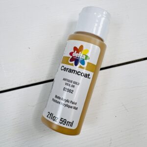 Ceramcoat – Acrylic Paint – 2oz - Antique Gold