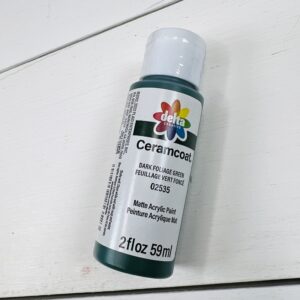 Ceramcoat – Acrylic Paint – 2oz - Dark Foliage Green