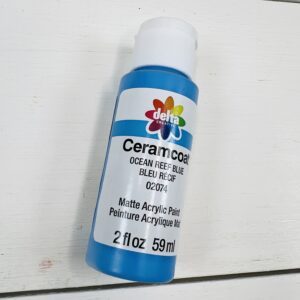 Ceramcoat – Acrylic Paint – 2oz - Ocean Reef Blue
