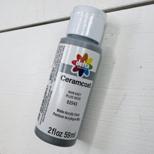 Ceramcoat – Acrylic Paint – 2oz - Rain Grey