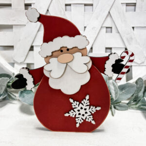 Jolly Santa Shelf Sitter - Christmas in July